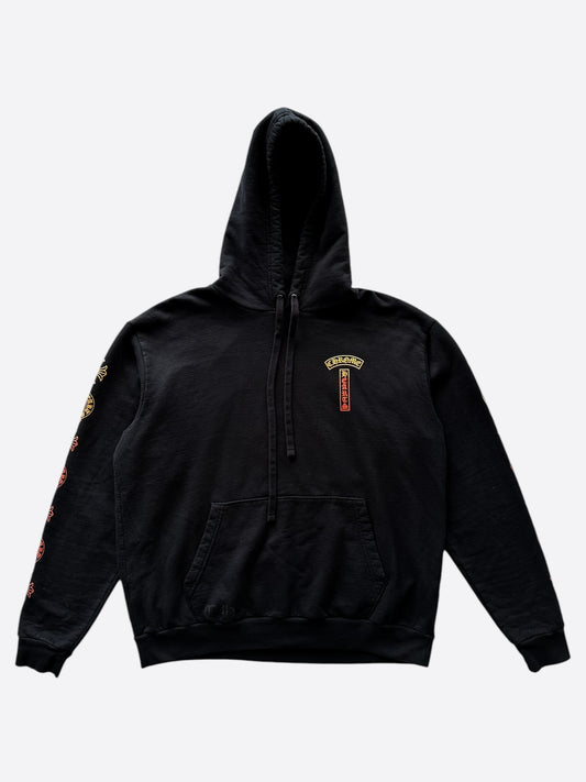 Chrome Hearts Black Sunset Gradient T-Bar Hoodie