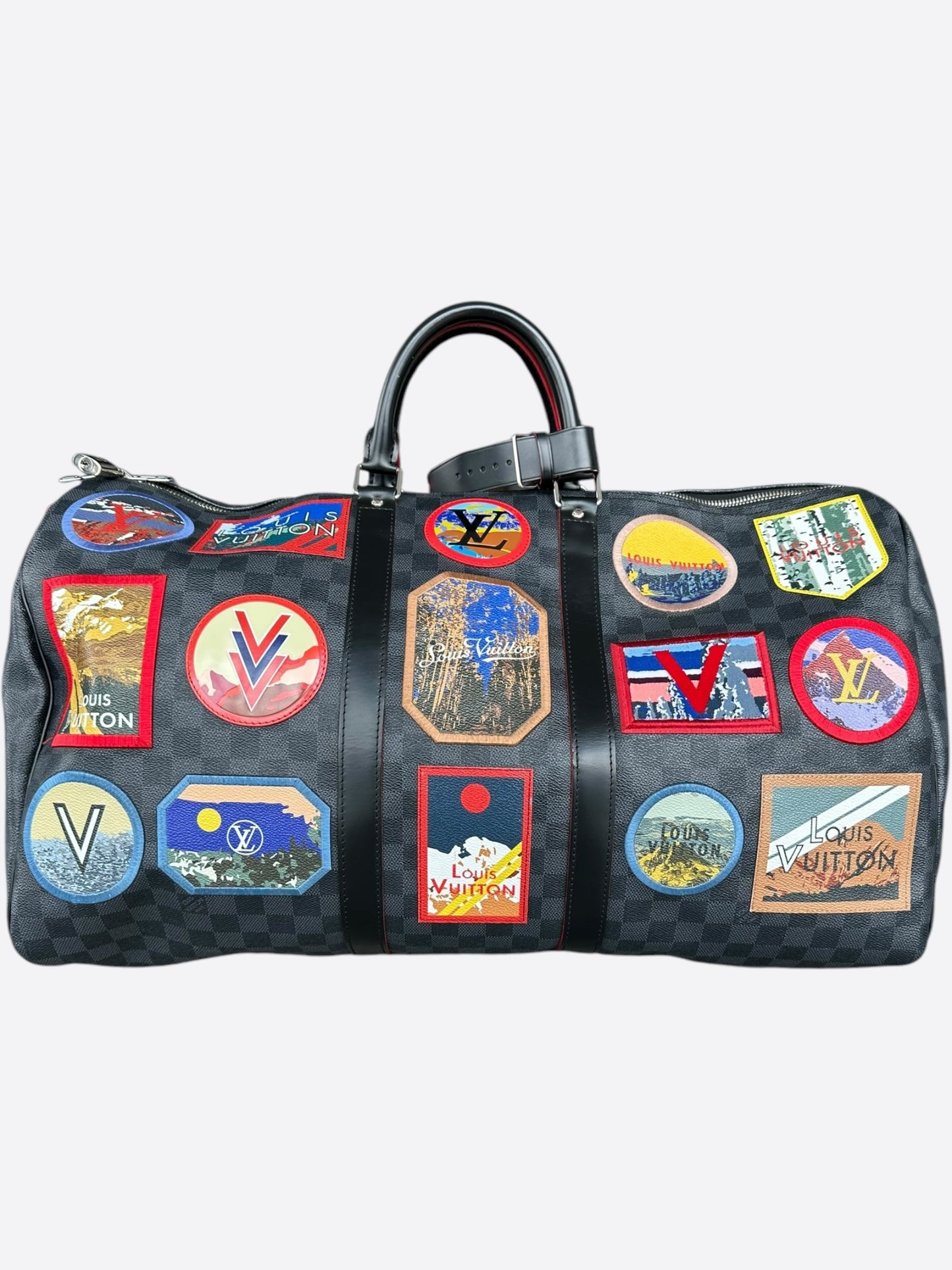 Louis Vuitton Damier Graphite Alps Keepall 55