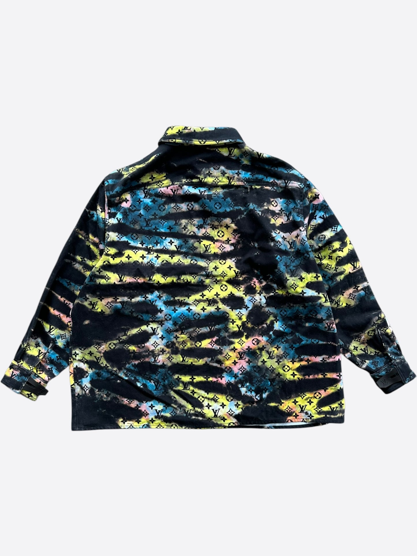 Louis Vuitton Multicolor Tie-Dye Monogram Overcoat