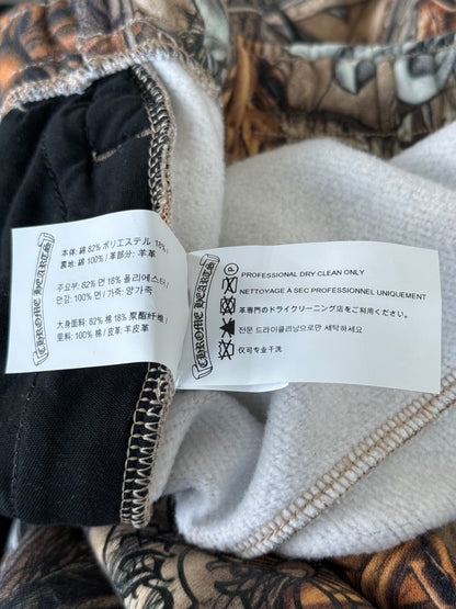 Chrome Hearts Nike NOCTA Camouflage & Black Cross Patch Sweatpants