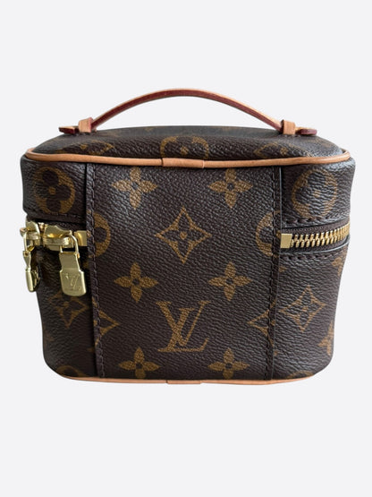 Louis Vuitton Brown Monogram Nice Nano Toiletry Pouch