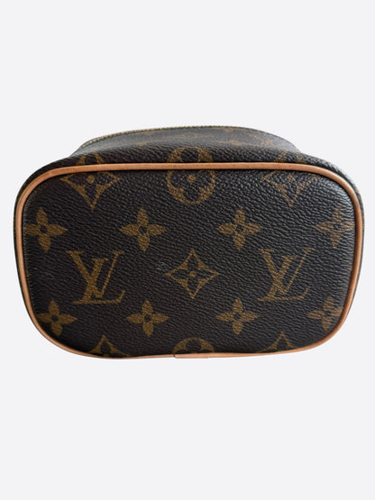 Louis Vuitton Brown Monogram Nice Nano Toiletry Pouch