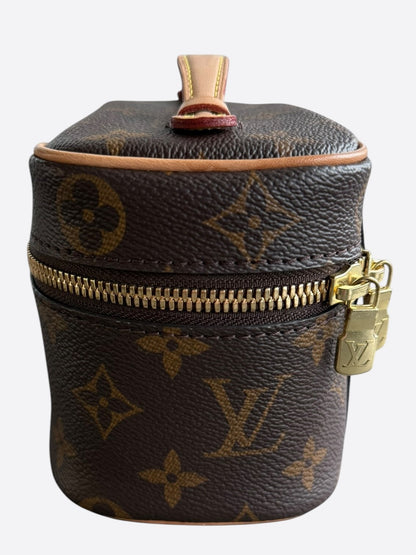 Louis Vuitton Brown Monogram Nice Nano Toiletry Pouch