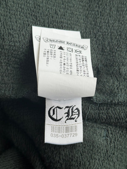 Chrome Hearts Green & White Slo Ride Embroidered Sweatpants