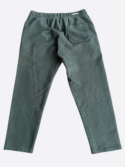 Chrome Hearts Green & White Slo Ride Embroidered Sweatpants
