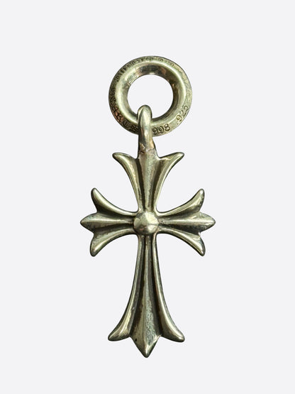Chrome Hearts Silver Tiny CH Cross Pendant