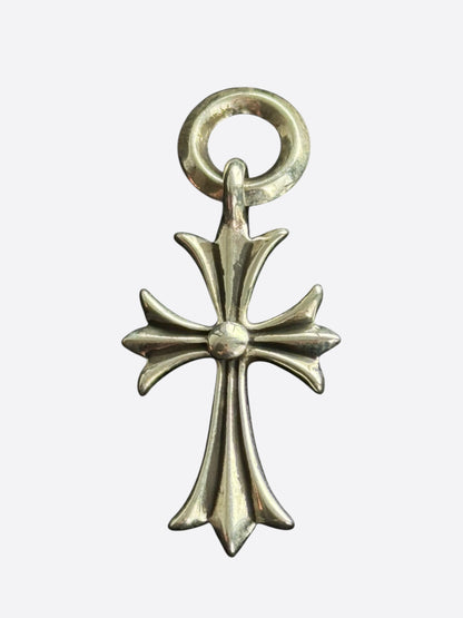 Chrome Hearts Silver Tiny CH Cross Pendant