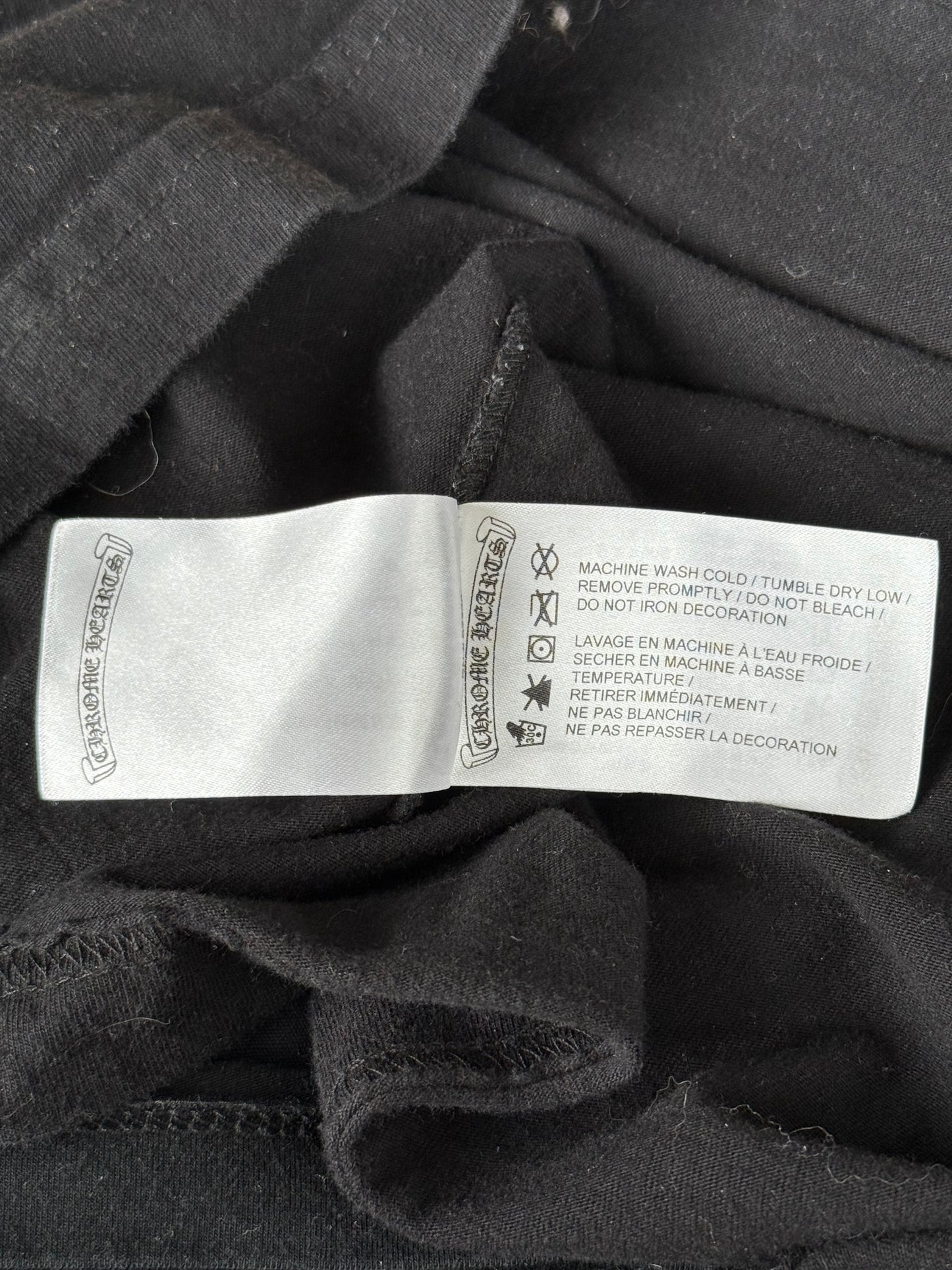 Chrome Hearts Black & White Welcome To Las Vegas T-Shirt