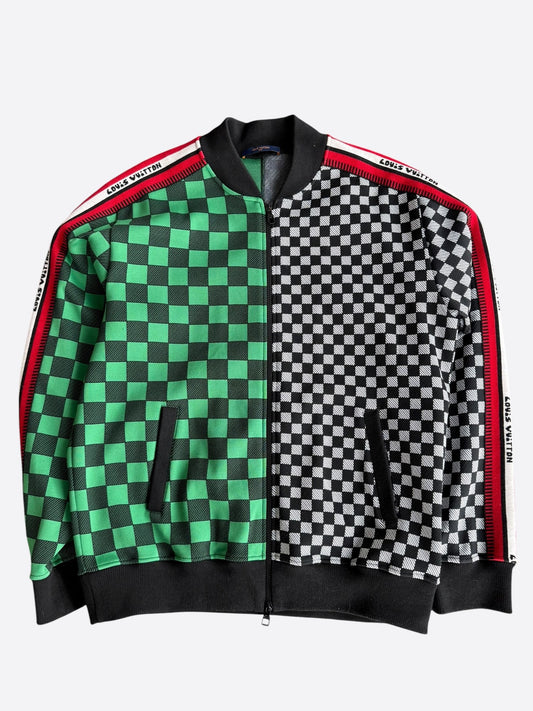 Louis Vuitton Multicolor Damier Track Jacket