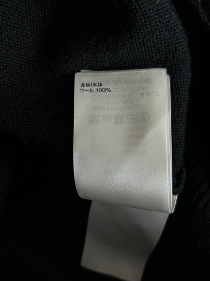 Louis Vuitton Black Monogram Clock Wool Sweater