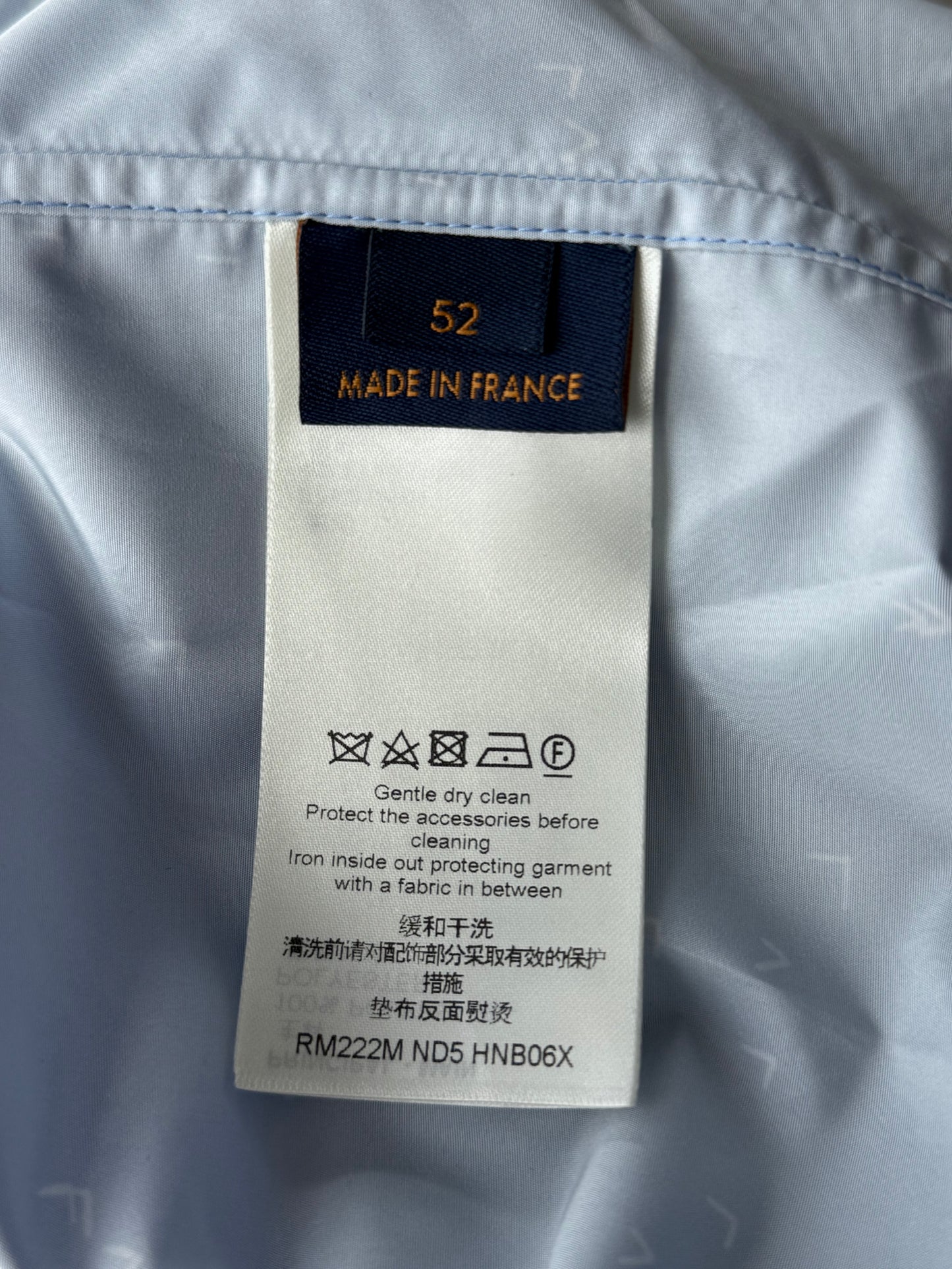 Louis Vuitton Blue LV Spread Damier Windbreaker