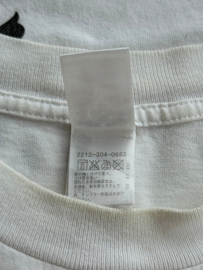 Chrome Hearts White & Black Triple Cross Logo T-Shirt