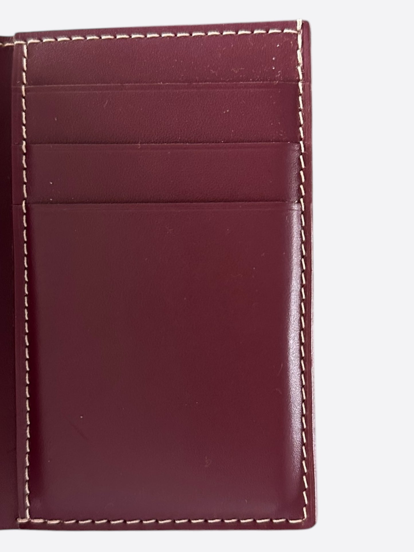 Goyard Burgundy Saint Pierre Card Holder