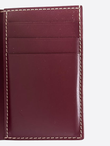 Goyard Burgundy Saint Pierre Card Holder