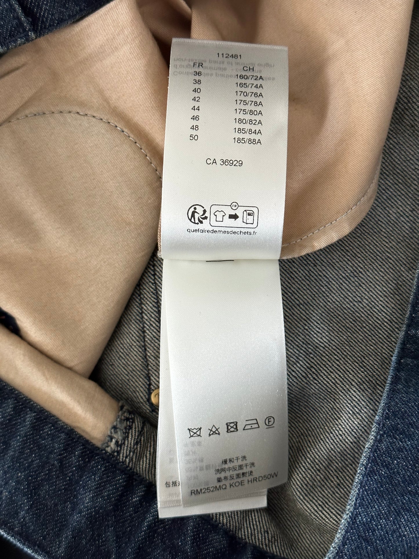 Louis Vuitton Blue Monogram Carpenter Denim Shorts