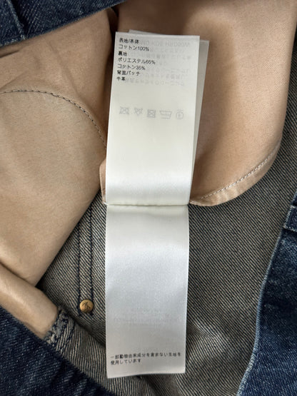 Louis Vuitton Blue Monogram Carpenter Denim Shorts