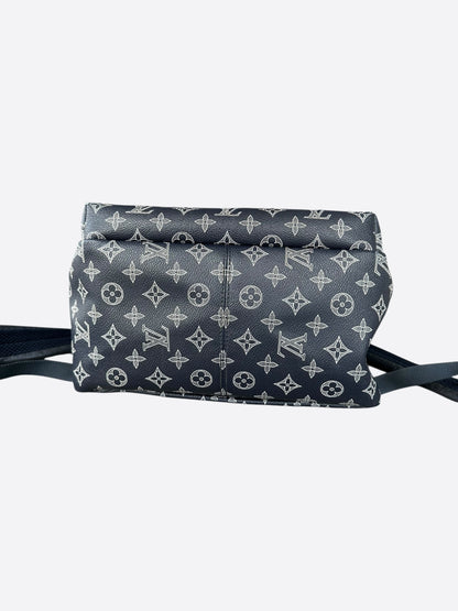 Louis Vuitton Navy & White Upside Down Monogram Backpack