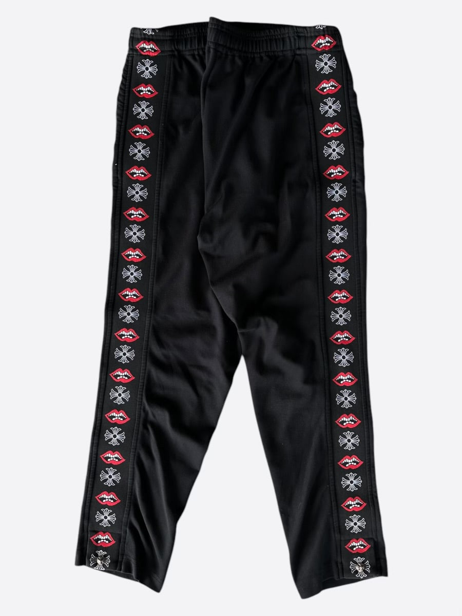 Chrome Hearts Matty Boy Black Chomper Trackpants
