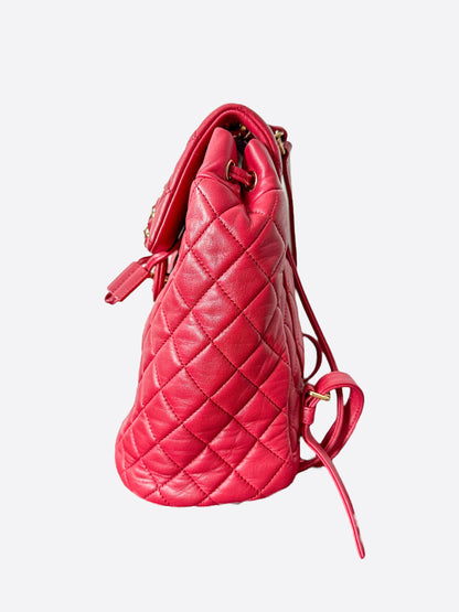 Chanel Red Mini Urban Spirit Backpack