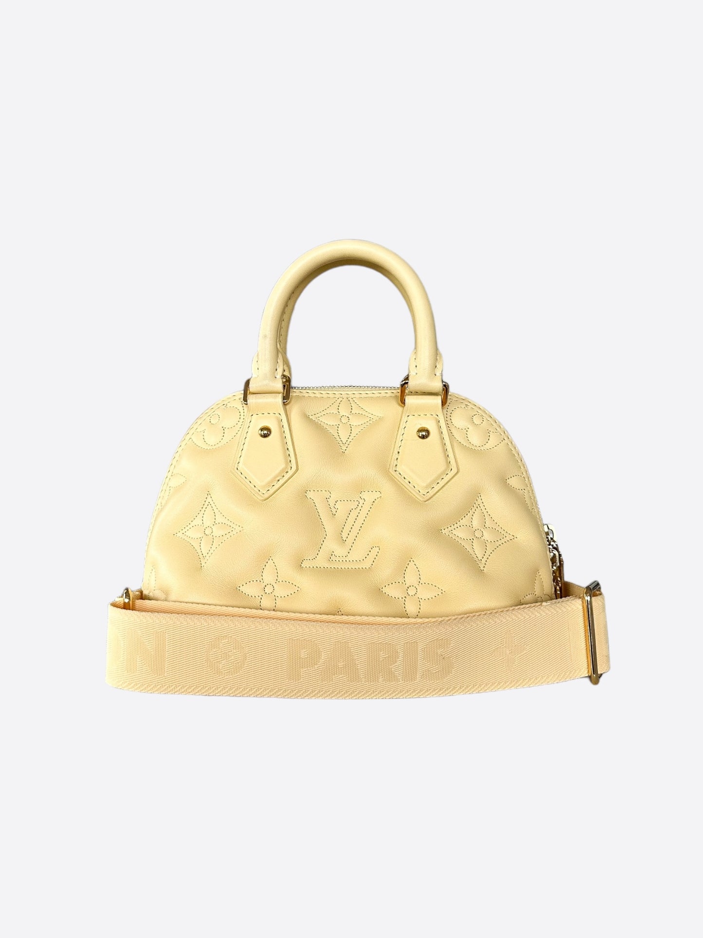 Louis Vuitton Banana Yellow Monogram Alma BB