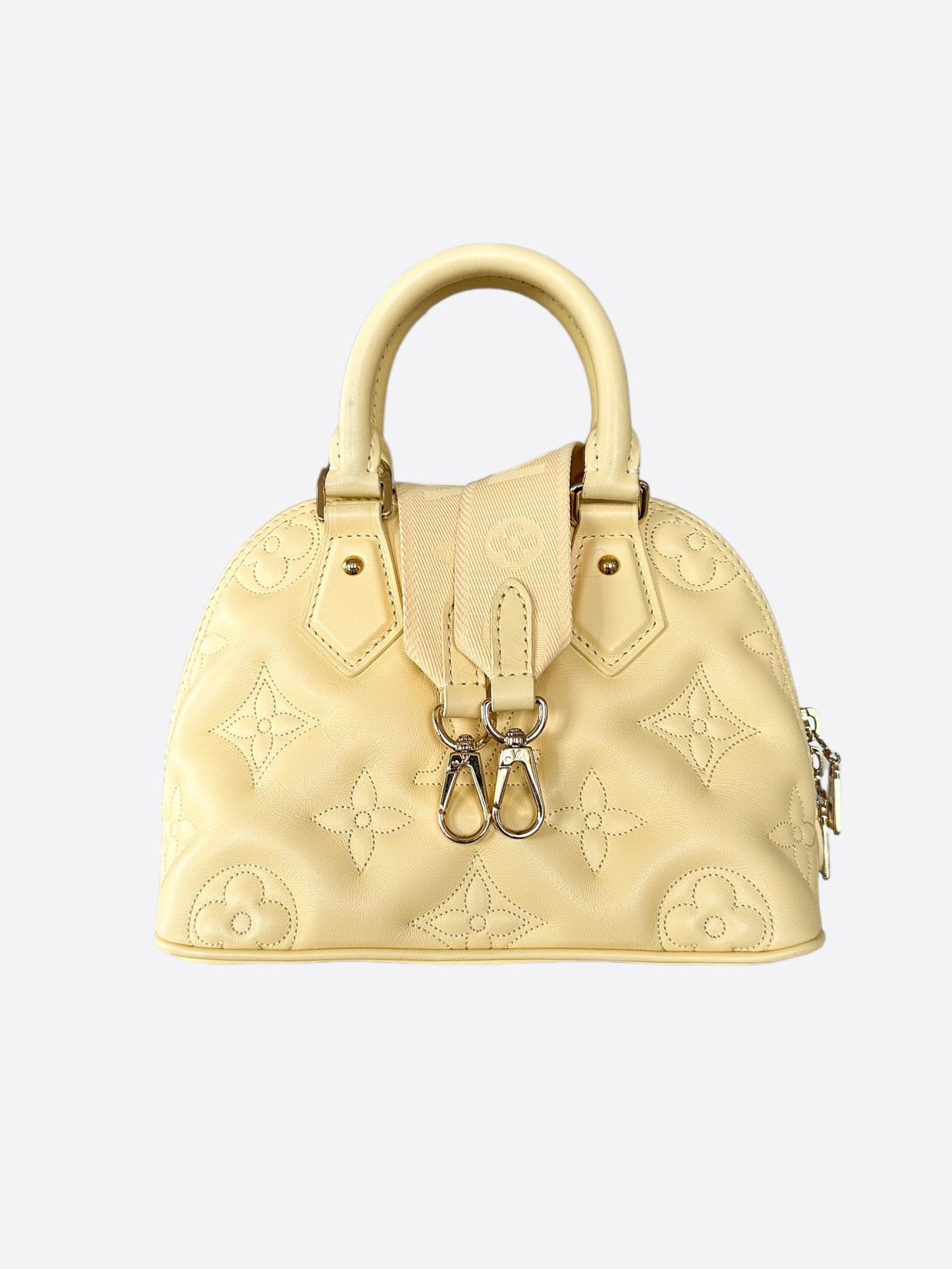 Louis Vuitton Banana Yellow Monogram Alma BB