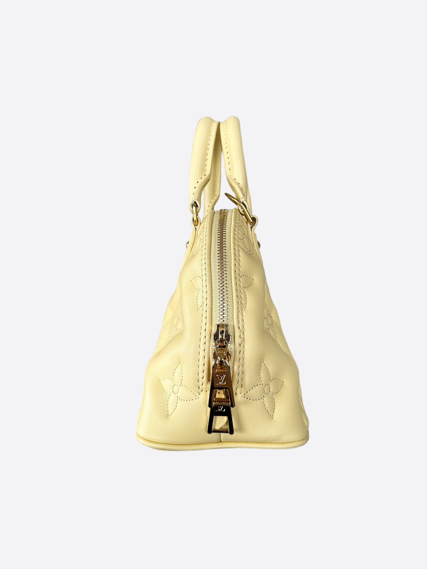 Louis Vuitton Banana Yellow Monogram Alma BB