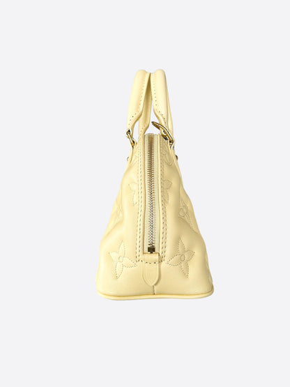 Louis Vuitton Banana Yellow Monogram Alma BB