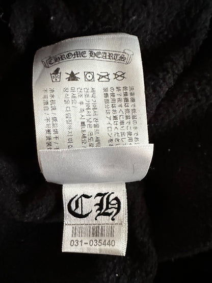 Chrome Hearts Black Gradient Circle Logo Hoodie