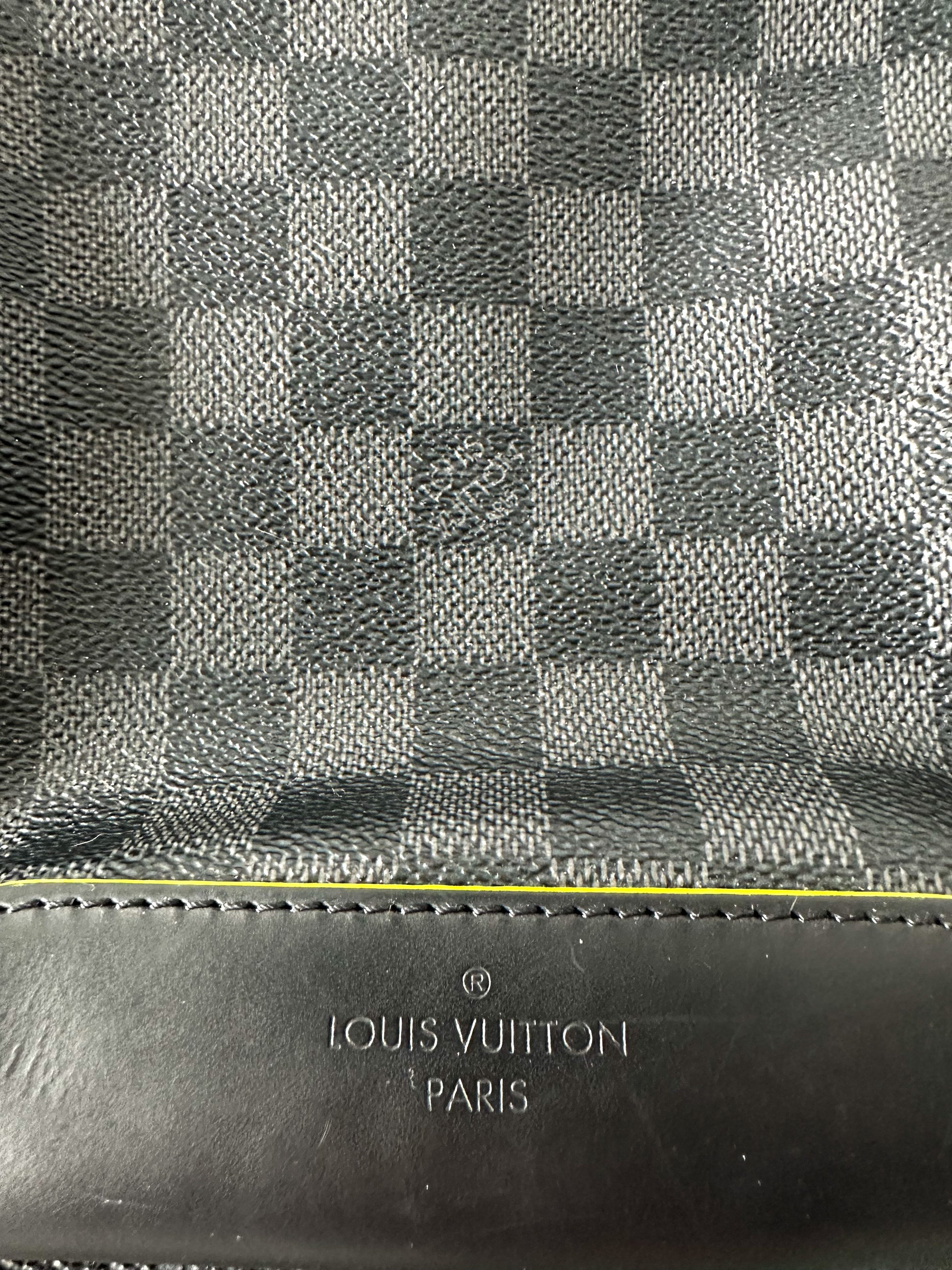 Louis Vuitton Avenue Sling Bag Yellow 7313