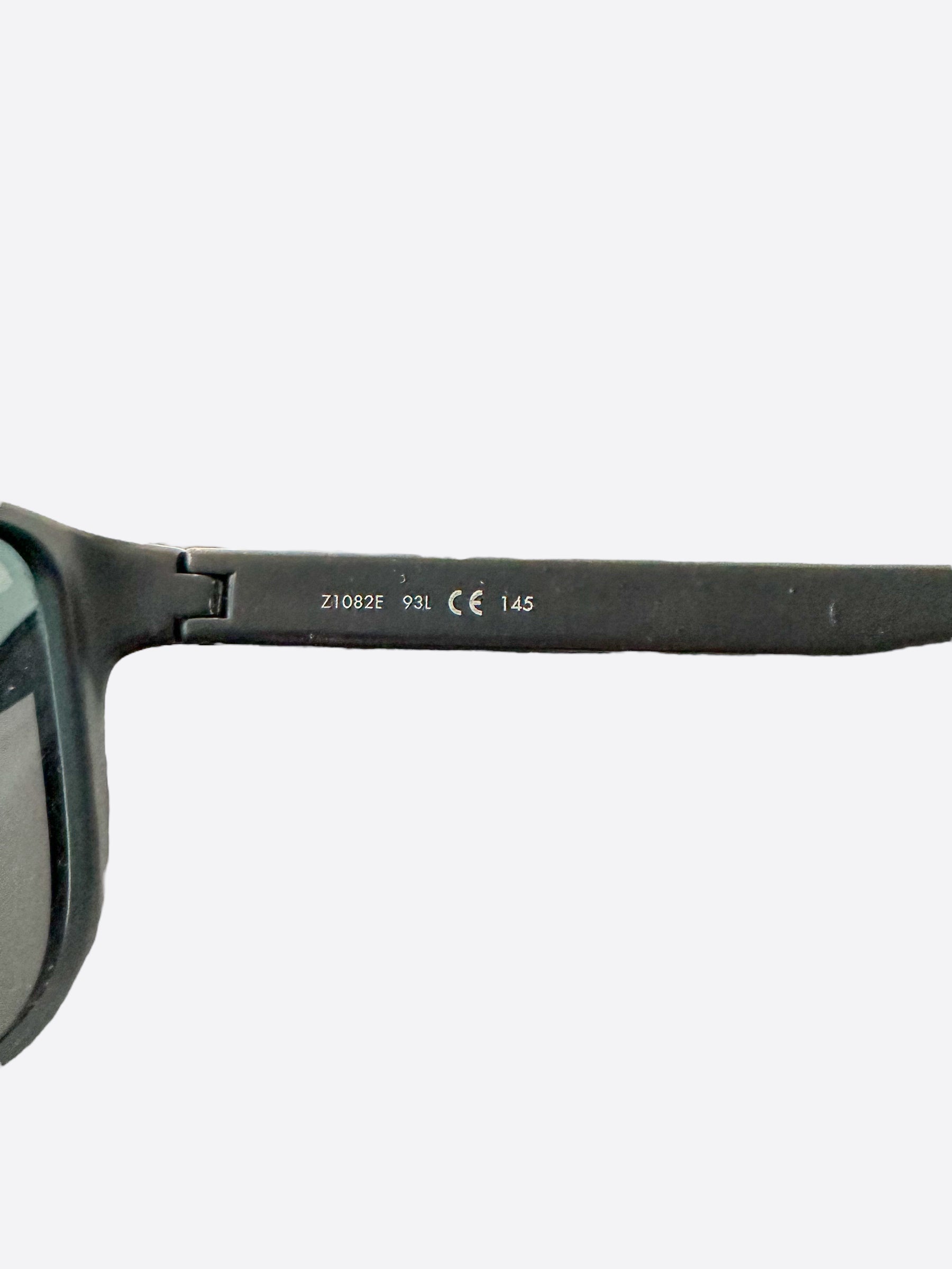 Louis Vuitton Waimea Sunglasses Black Silver Monogram (Z1082E/W) for Men