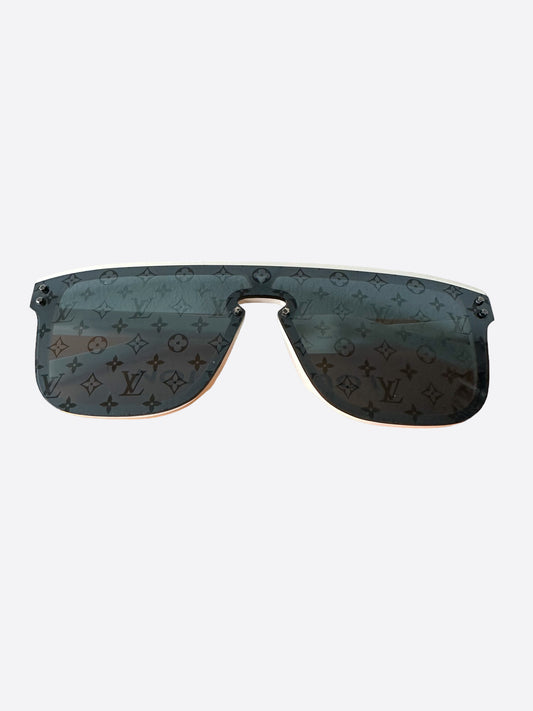 Louis Vuitton White Monogram Waimea Sunglasses