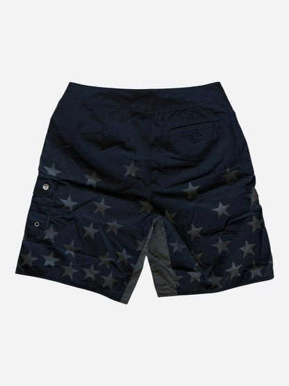 Chrome Hearts Black Star Cross Patch Swimshorts