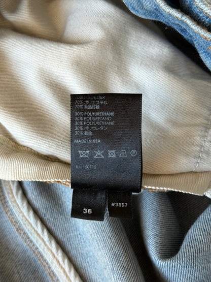Amiri Clay Indigo & White Patch MX1 Jeans