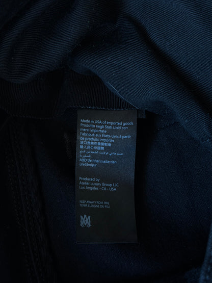 Amiri Black & Blue Patch MX1 Jeans