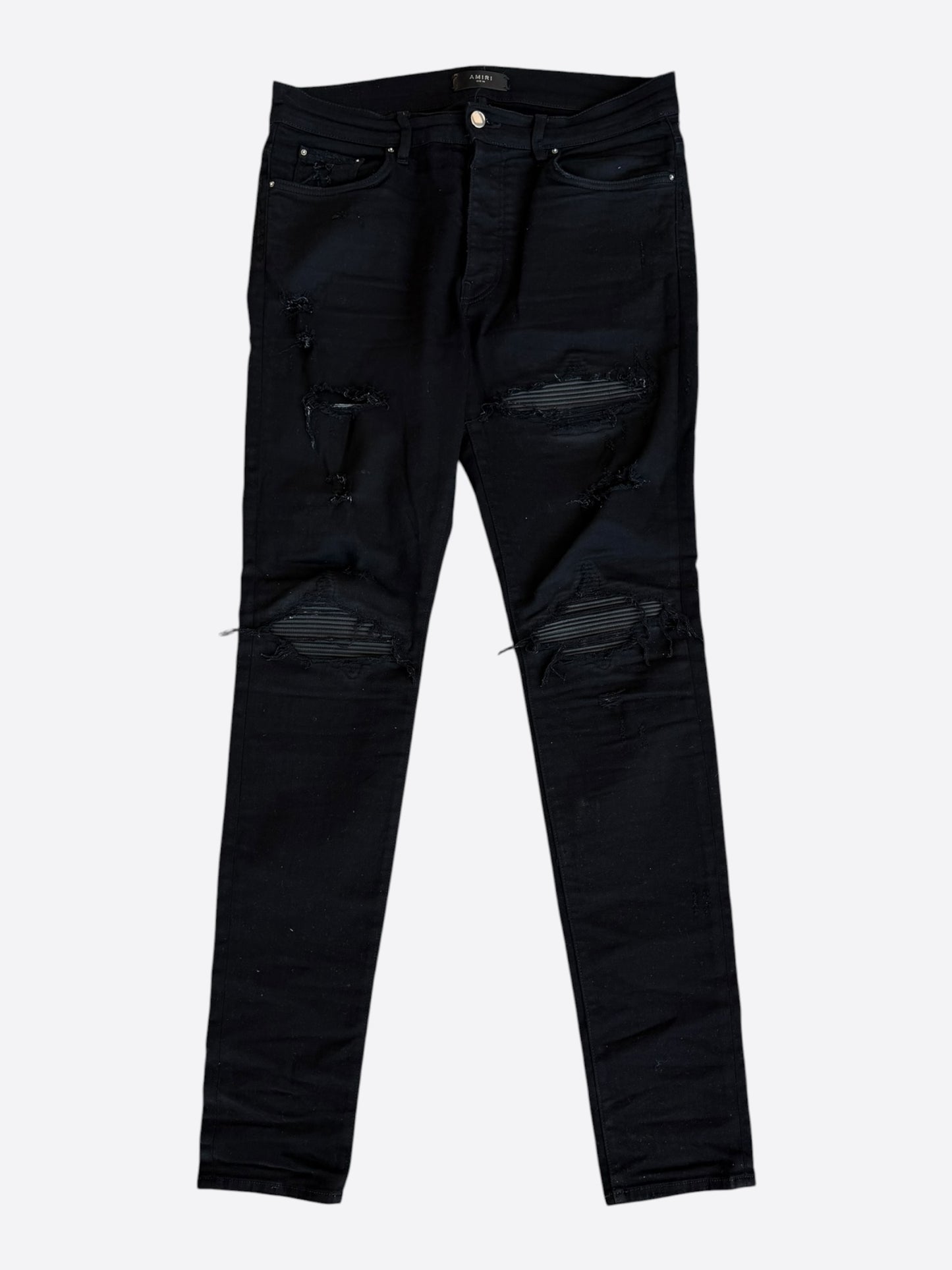 Amiri Black Patch MX1 Jeans