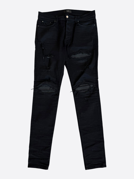 Amiri Black Patch MX1 Jeans