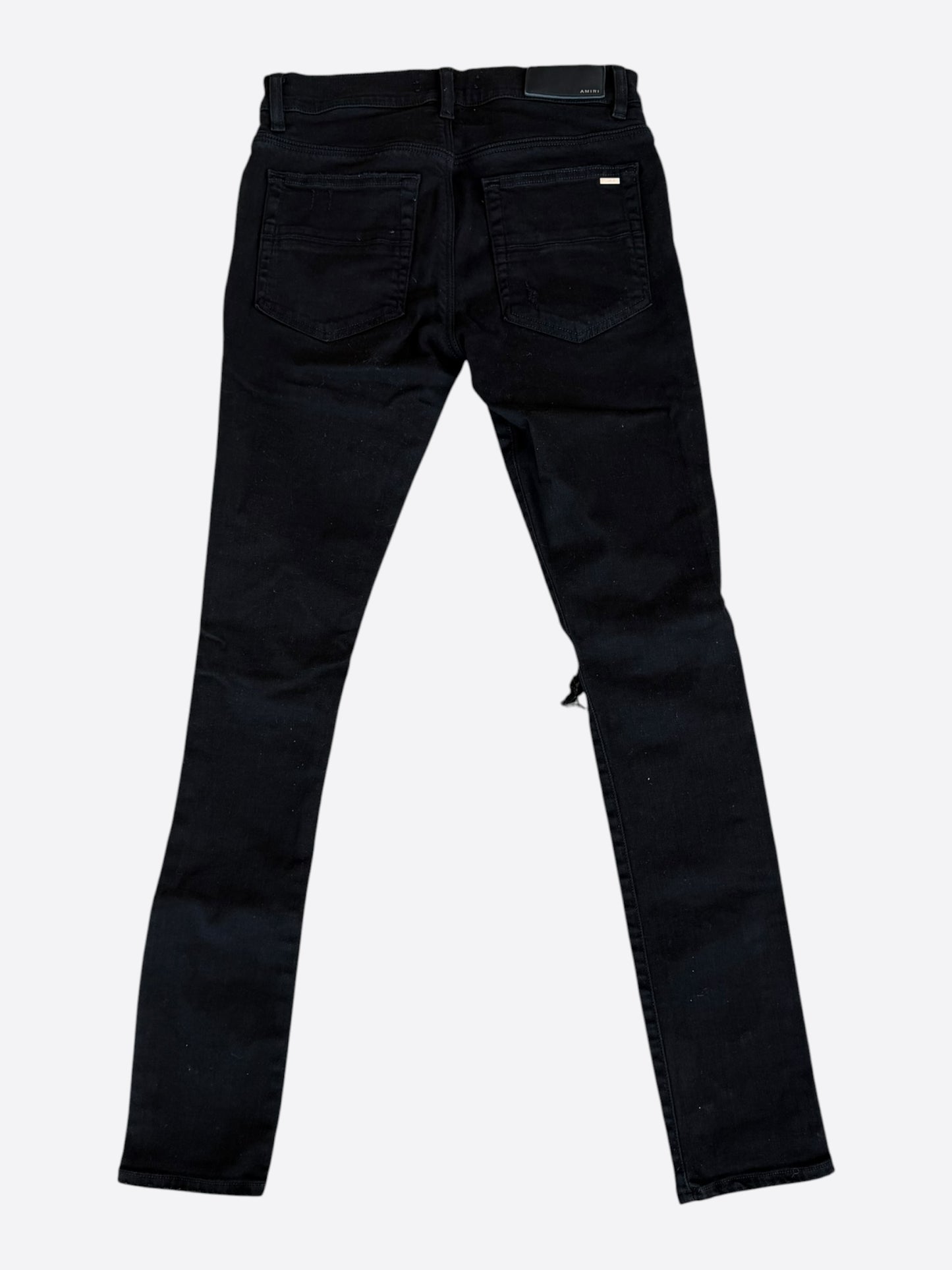 Amiri Black & Blue Patch MX1 Jeans