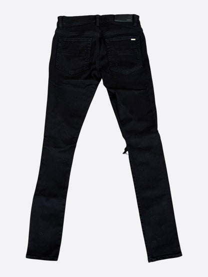 Amiri Black & Blue Patch MX1 Jeans