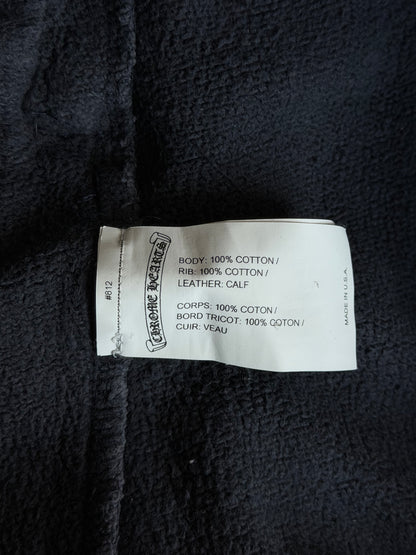 Chrome Hearts Navy & Red Triple Cross Patch Paper Jam Sweatpants
