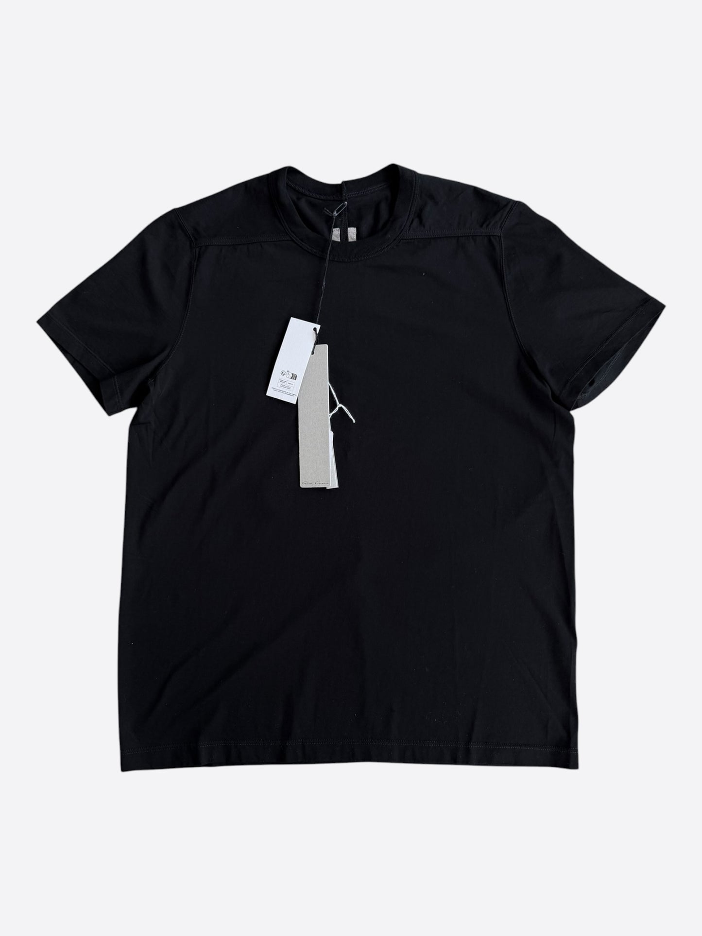 Rick Owens Black Short Level T-Shirt