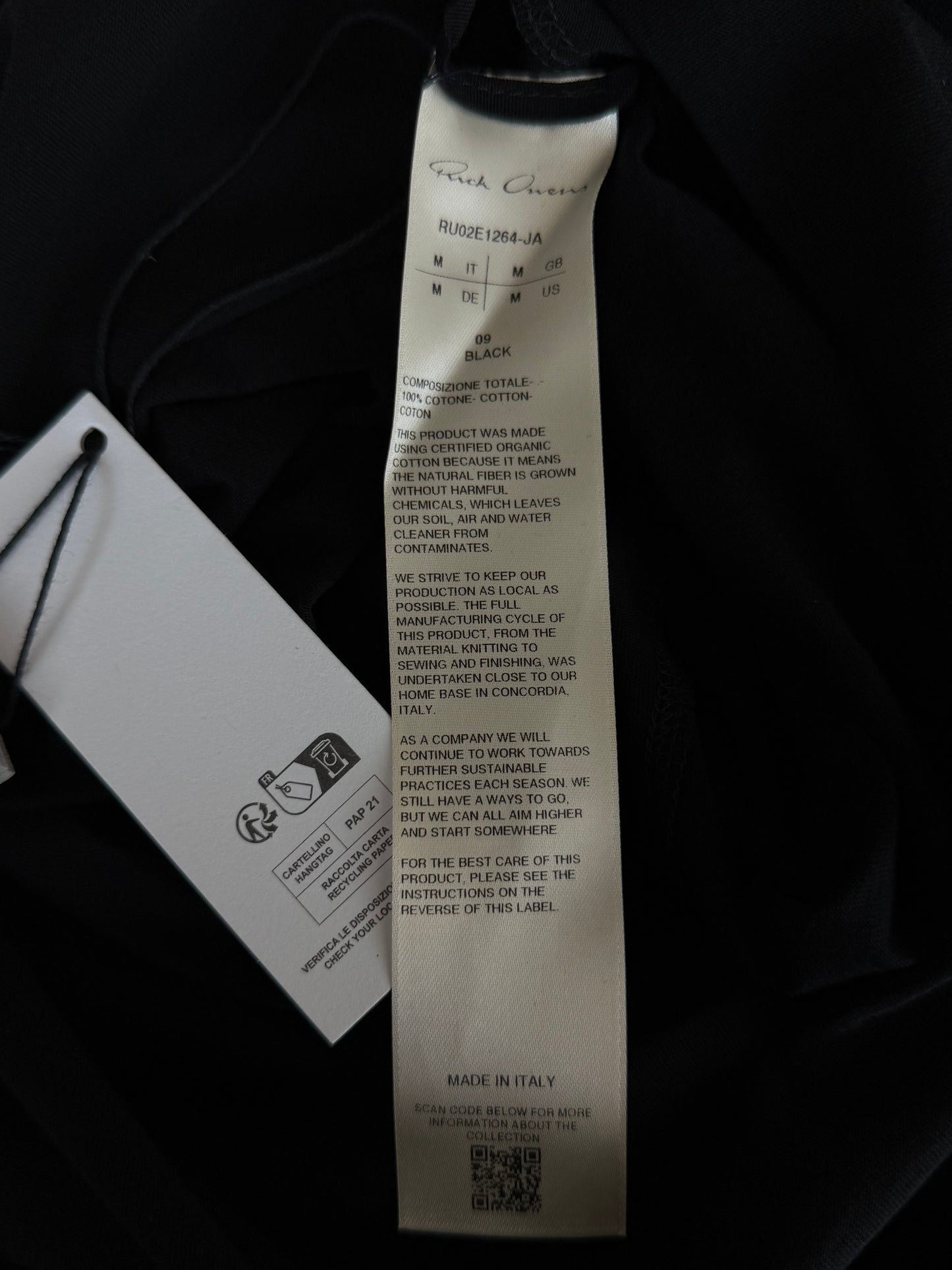 Rick Owens Black Level T-Shirt