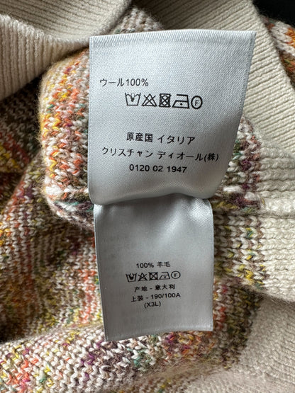 Dior Beige Oblique Wool Sweater