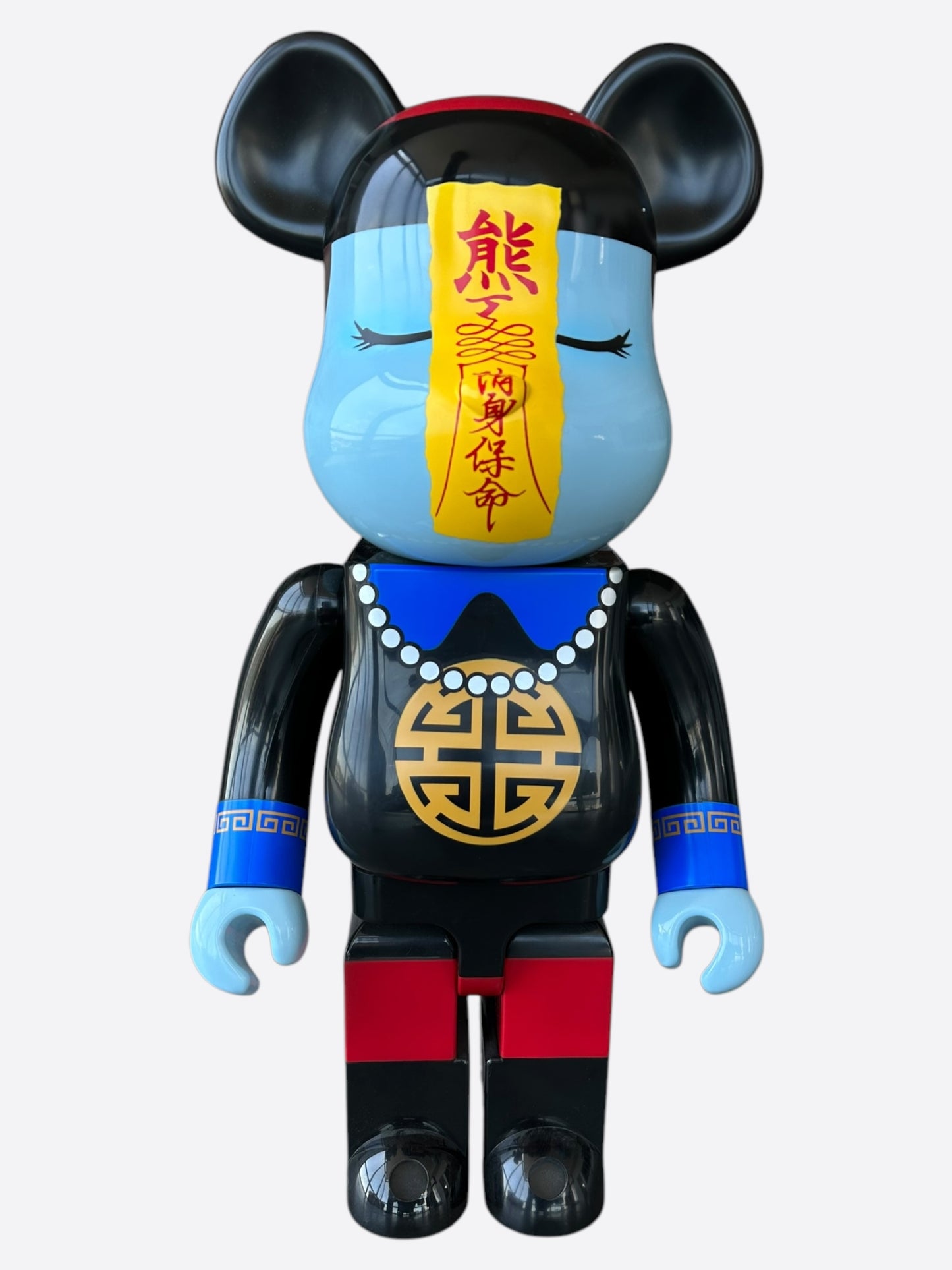 Bearbrick Action City Jiangshi Black 1000% Bearbrick