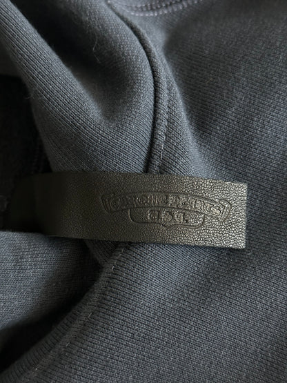 Chrome Hearts Navy & Red Triple Cross Patch Paper Jam Hoodie