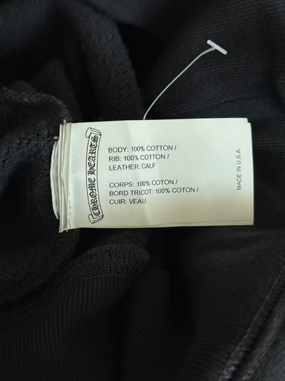 Chrome Hearts Navy & Red Triple Cross Patch Paper Jam Hoodie