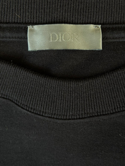 Dior Black & Silver 47 Logo T-Shirt
