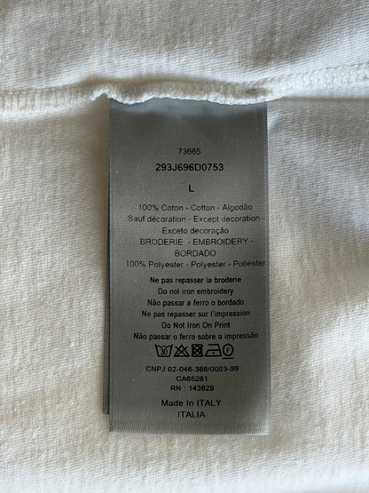 Dior White Mount Zion Graphic T-Shirt