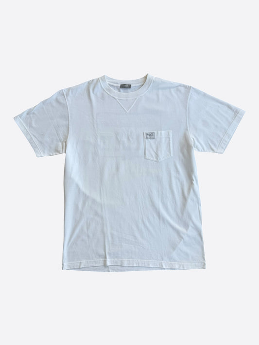 Dior White 1947 Embroidered Logo T-Shirt
