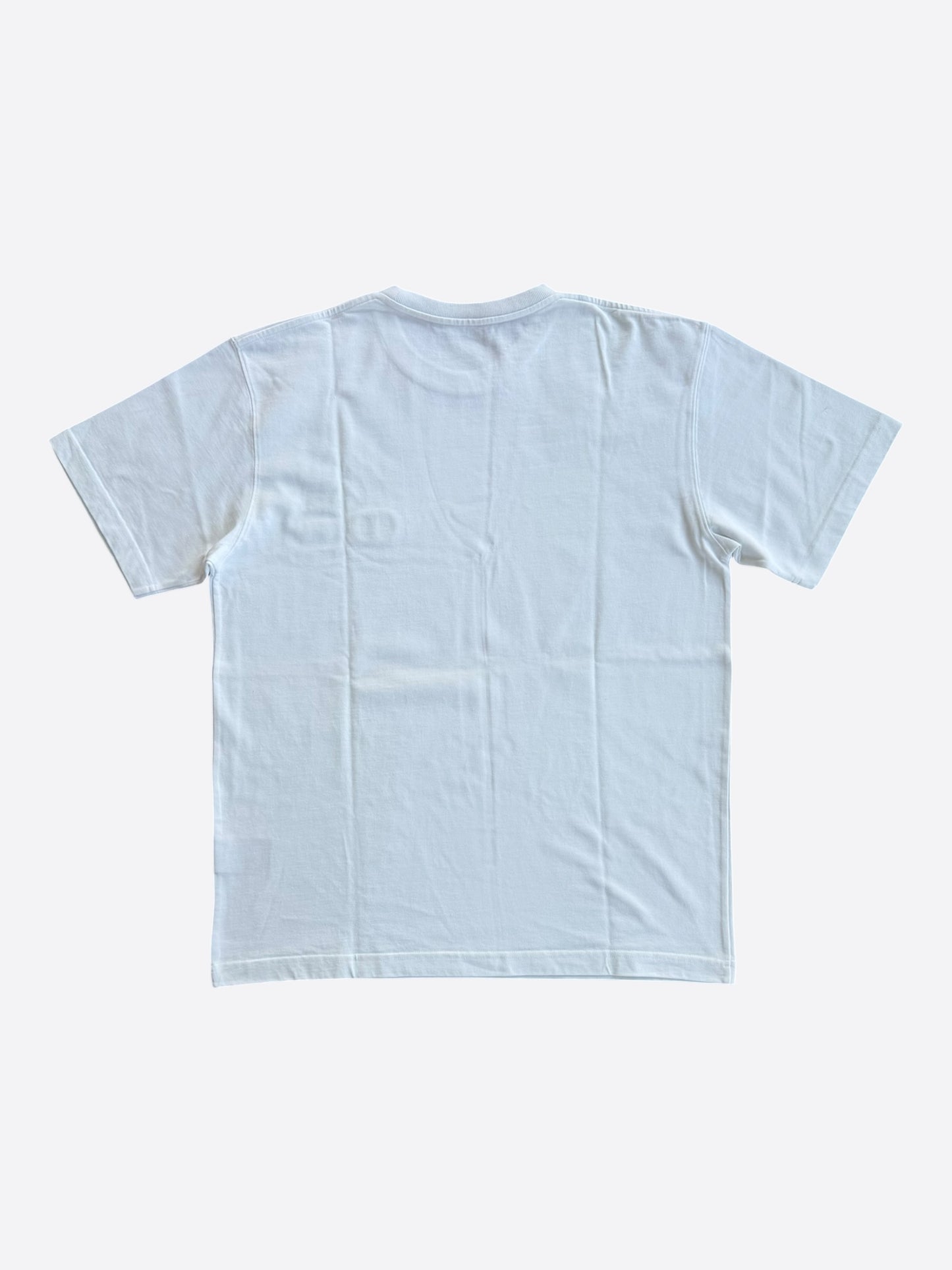 Dior White CD Icon Embroidered T-Shirt