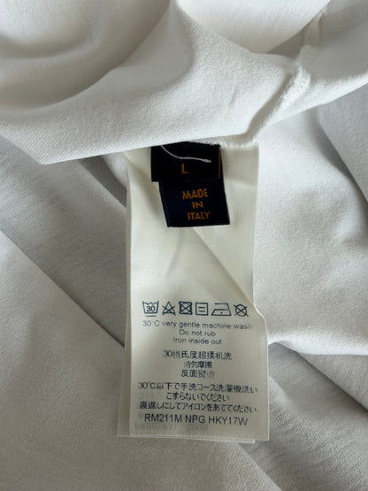 Louis Vuitton White Multicolor Pastel Monogram T-Shirt